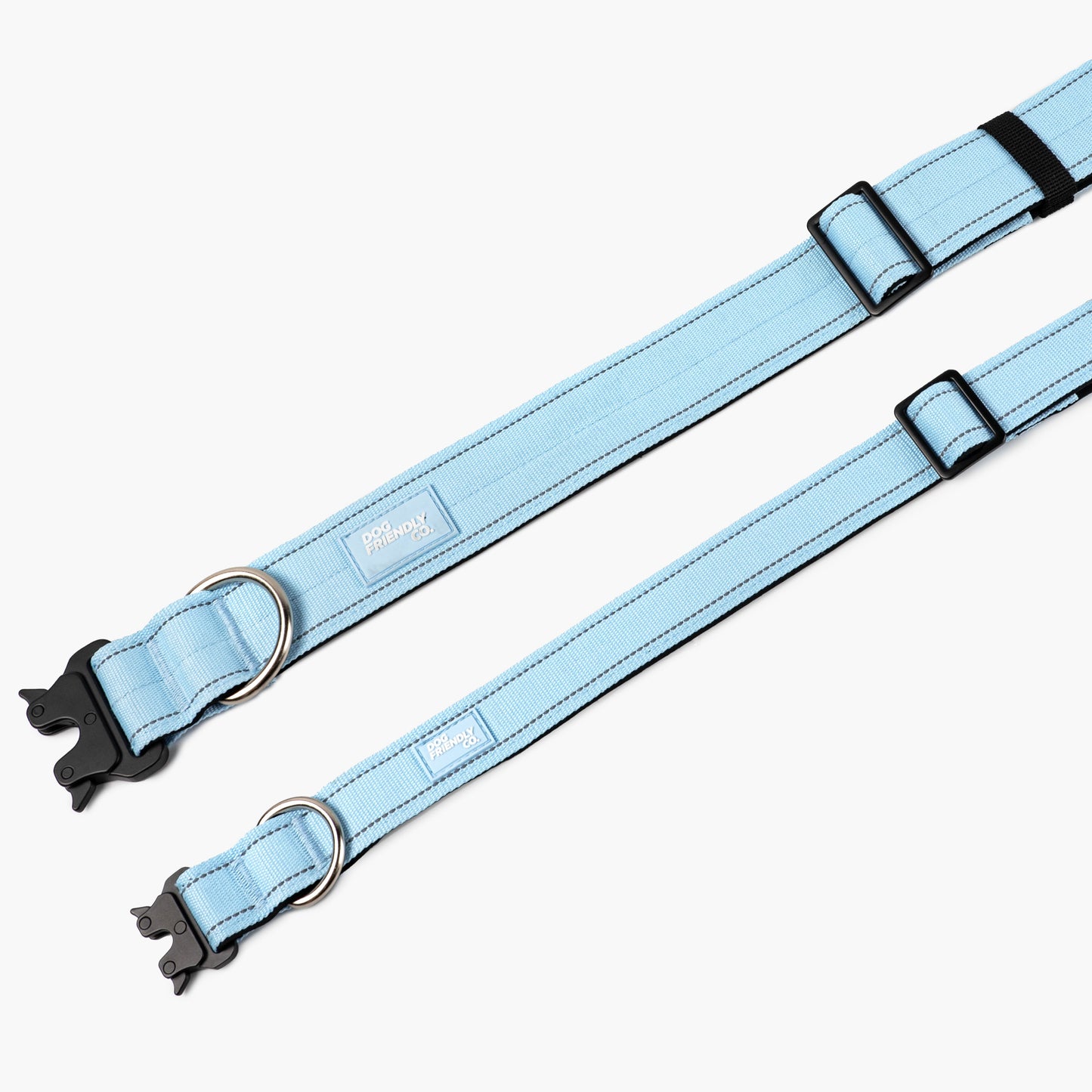 Taktisches Hundehalsband - Himmelblau