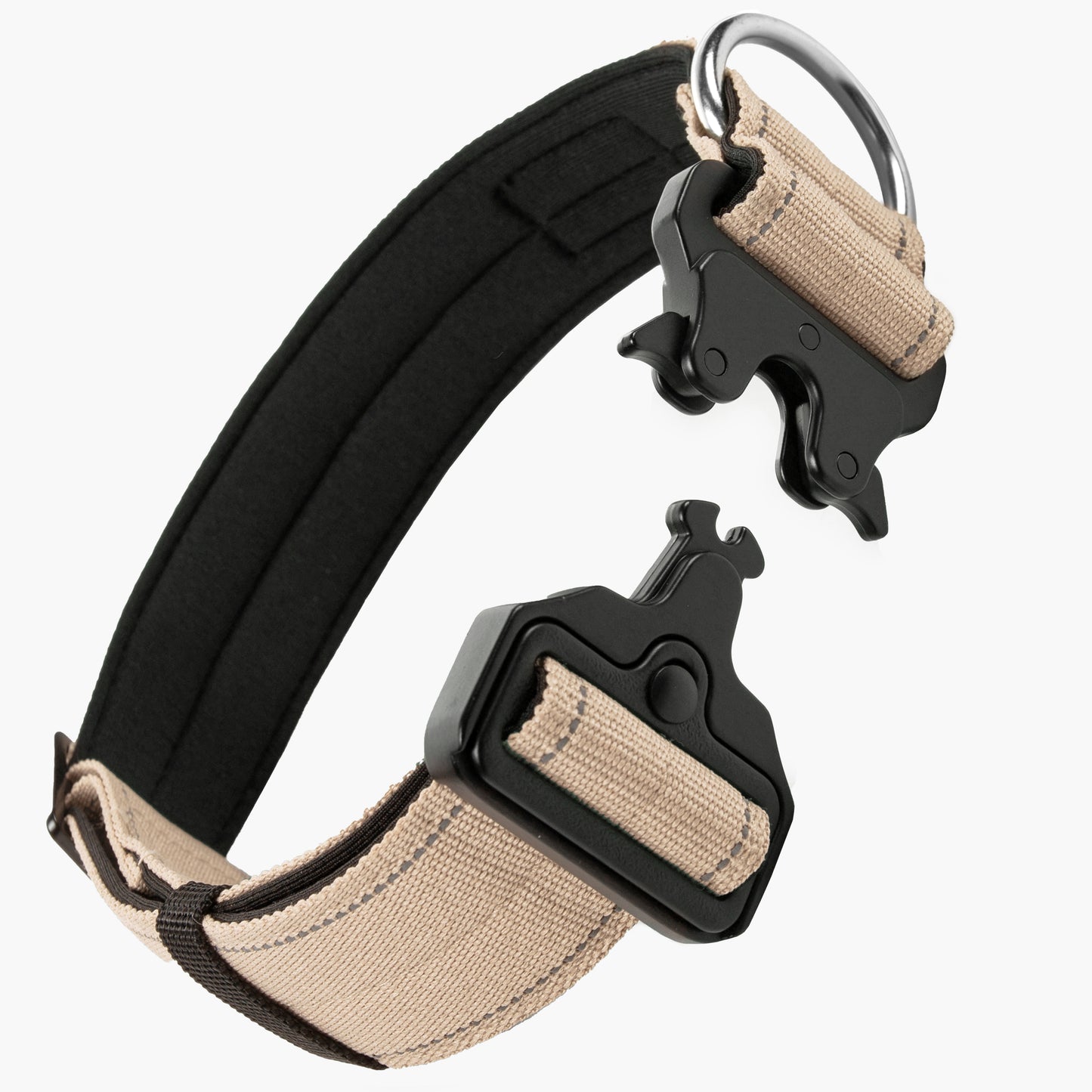 Taktisches Hundehalsband - Braun