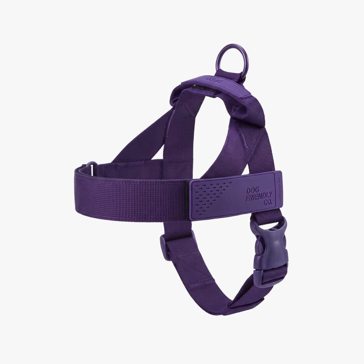 No-pull dog harness from the 7AM Club Limited Edition in Indigo (deep purple)