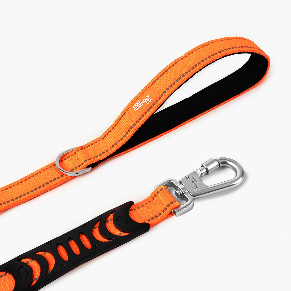 Bungee Hundeleine - Hi-Vis Orange