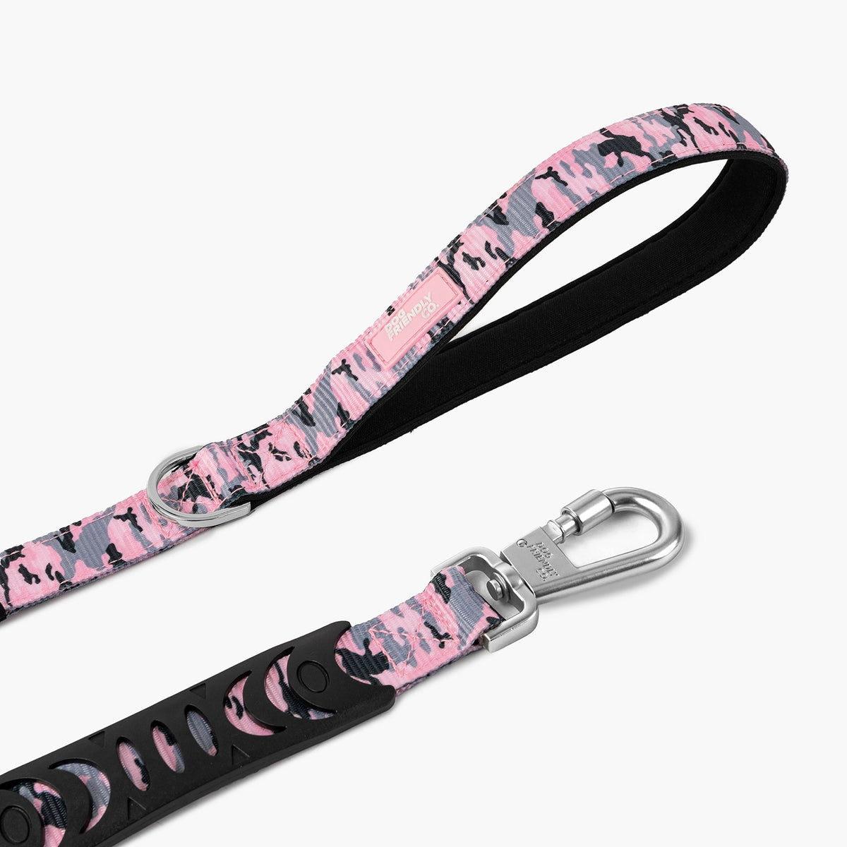 Bungee Hundeleine - Rosa Camouflage