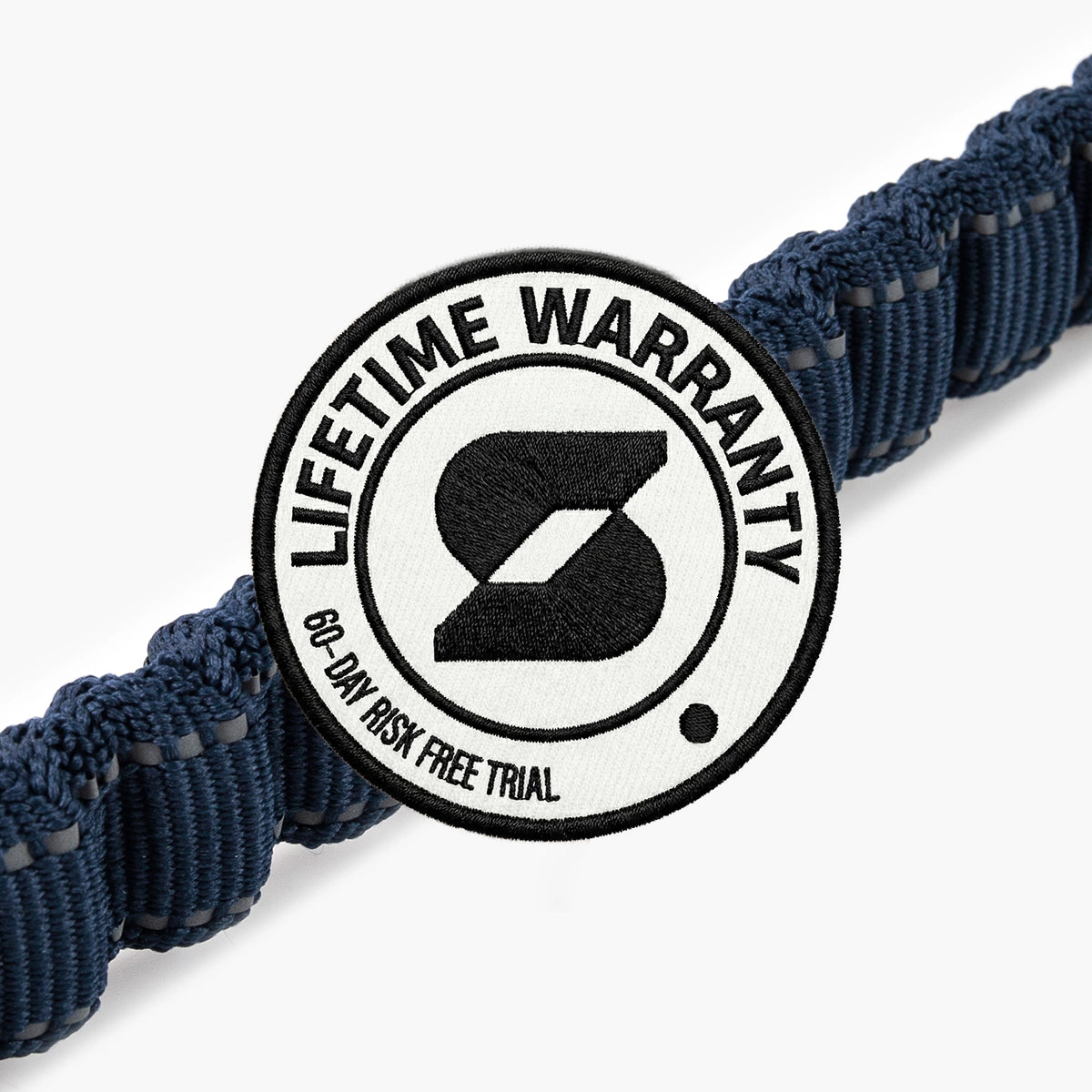 Bungee Dog Leash - Navy Blue