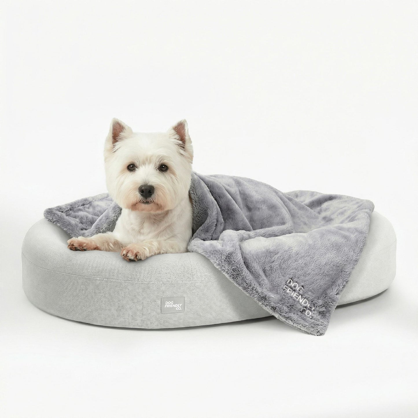 Chill Pill Memory Foam Hundebett - Grau (Groß)
