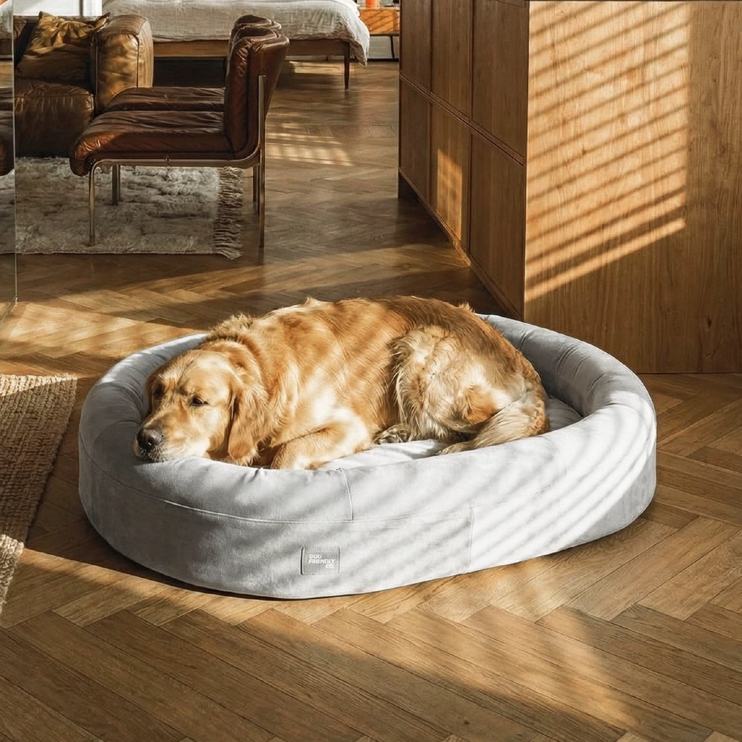 Chill Pill Velvet Easy Fit Cover - Grau