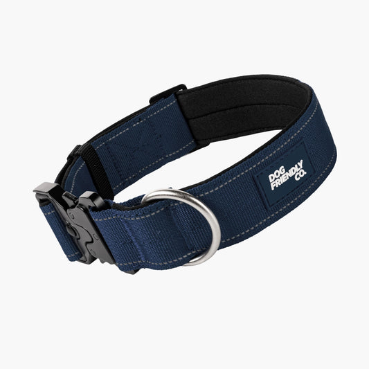 Taktisches Hundehalsband - Marineblau