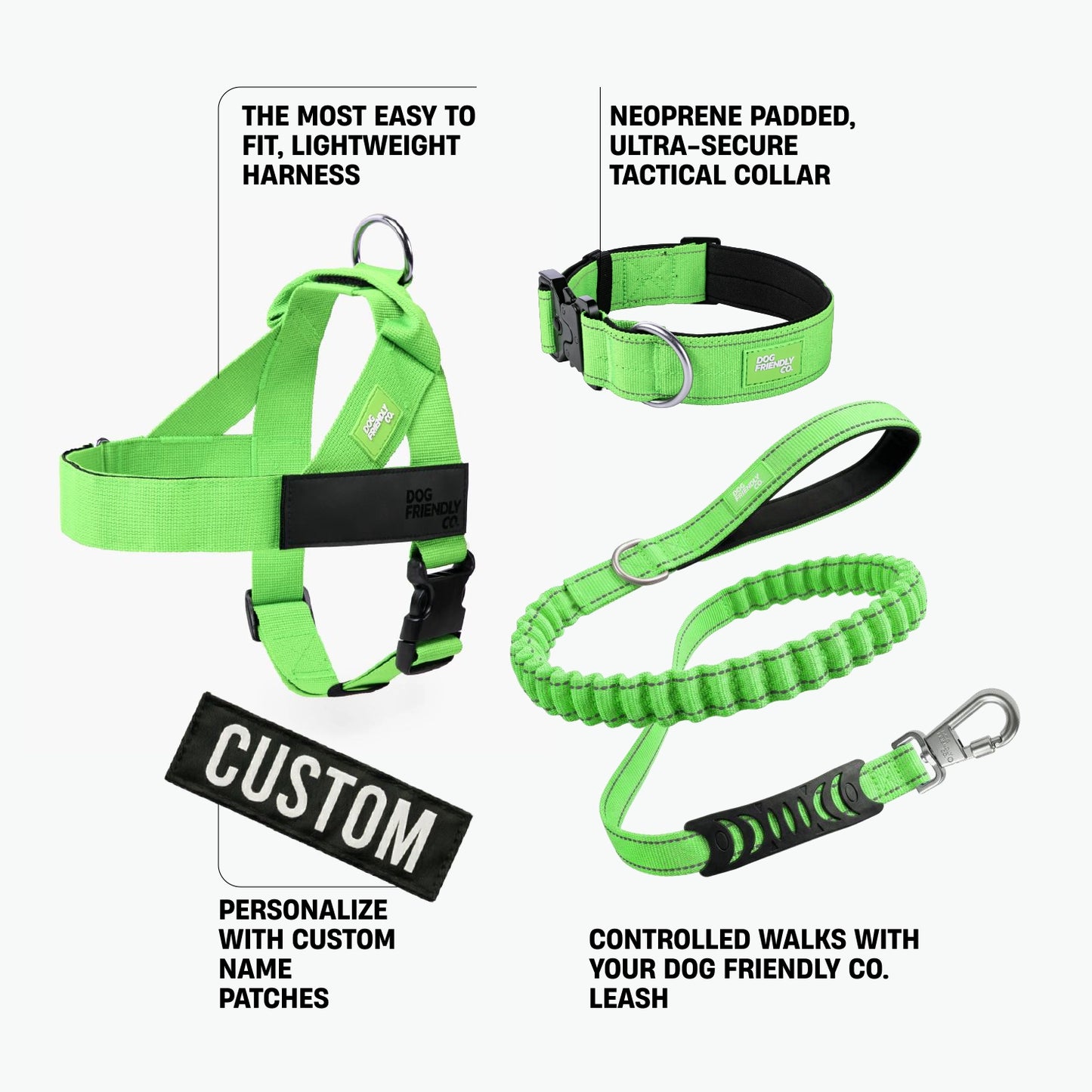 Hundeliebhaber-Paket - Neon Grün