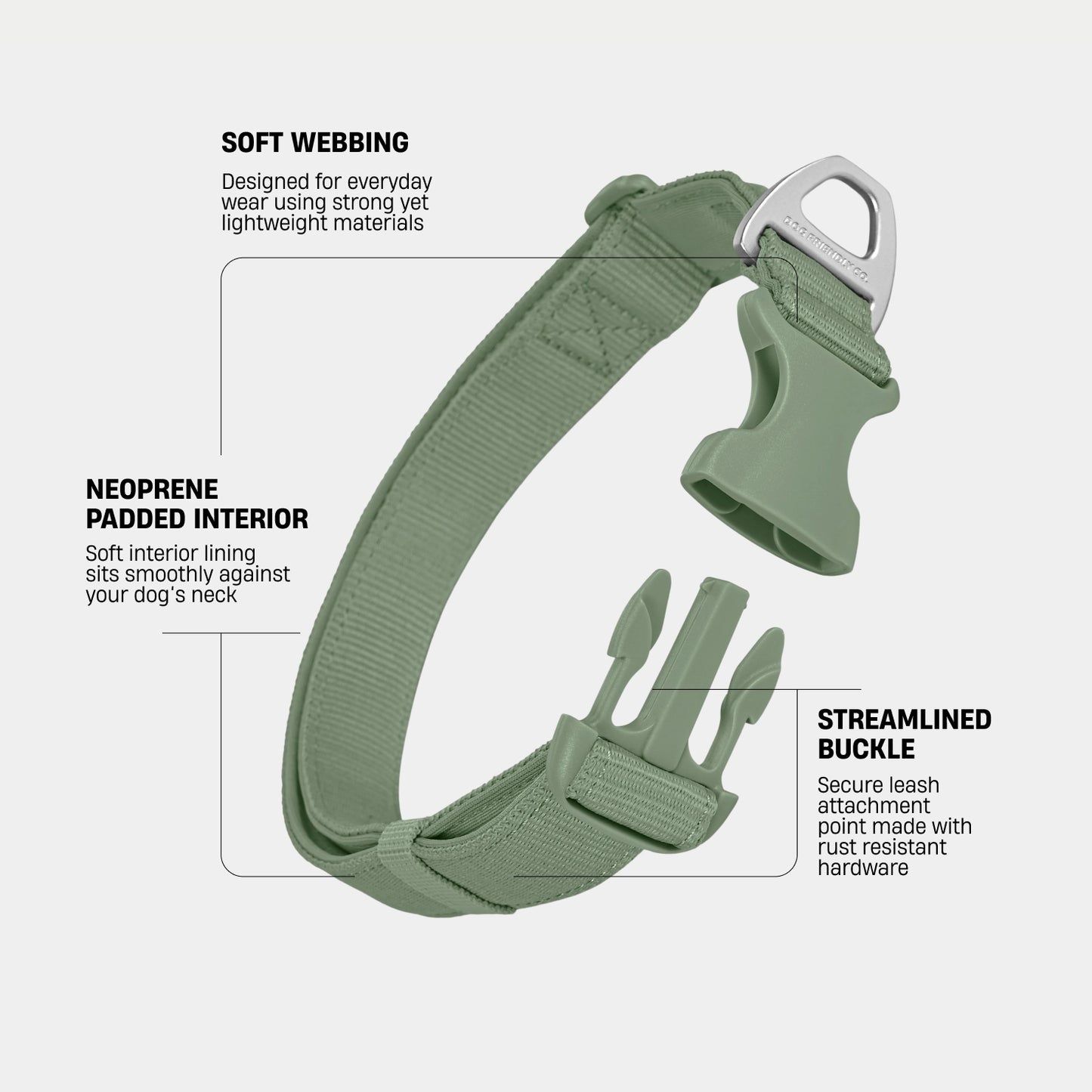 Essentials Collar - Khaki