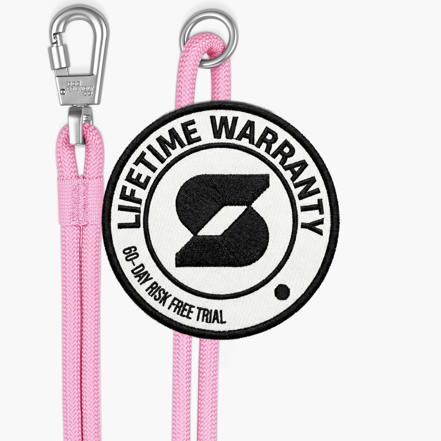 Freihändige Leine – Rosa