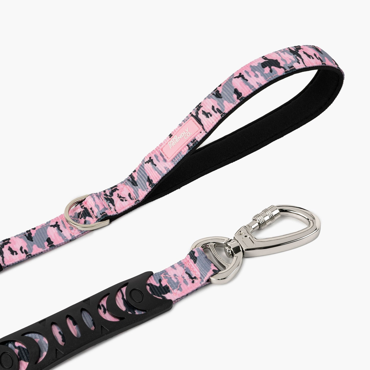 Bungee Hundeleine - Rosa Camouflage