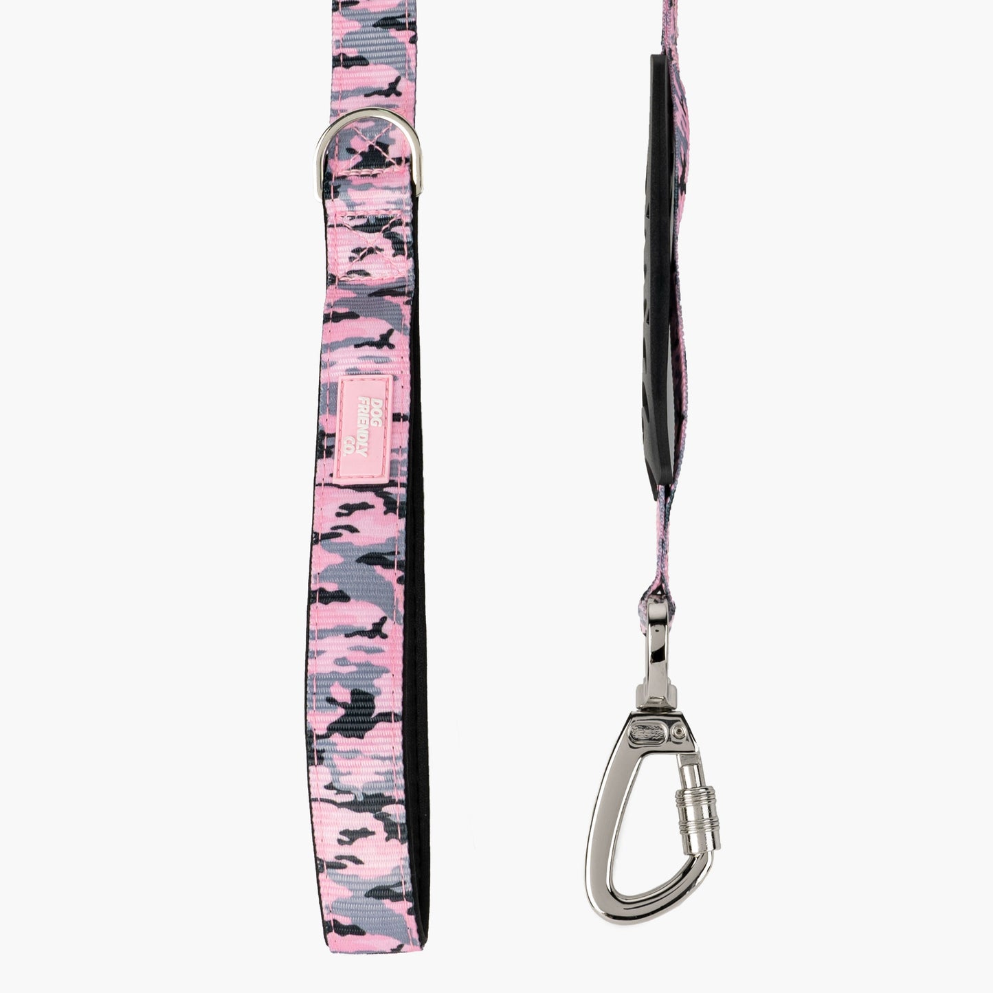 Bungee Hundeleine - Rosa Camouflage