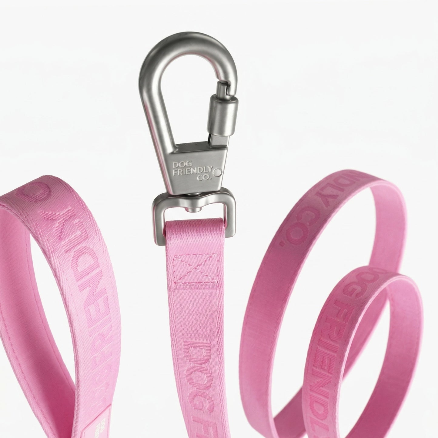 Lange Hundeleine – Rosa 