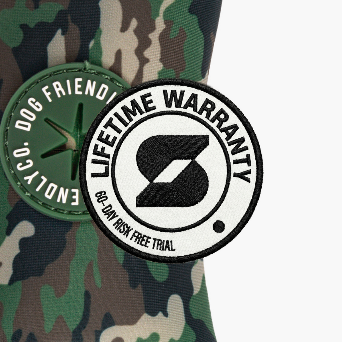Dog Friendly Lifetime Warranty 60-Day Risk Free Trial.