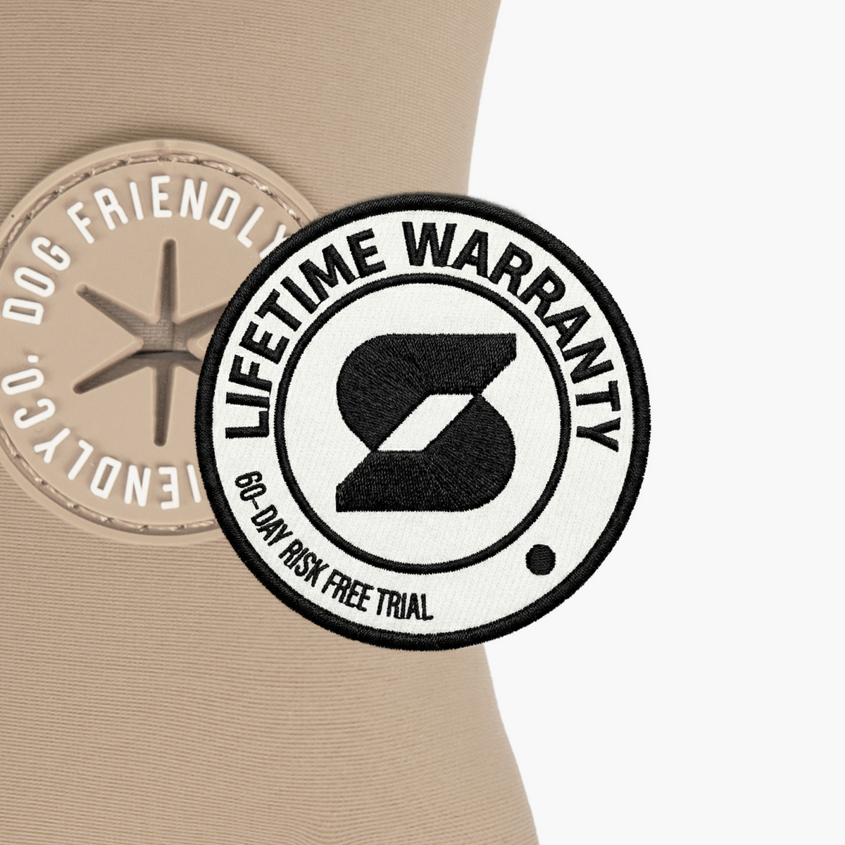Dog Friendly Lifetime Warranty 60-Day Risk Free Trial.
