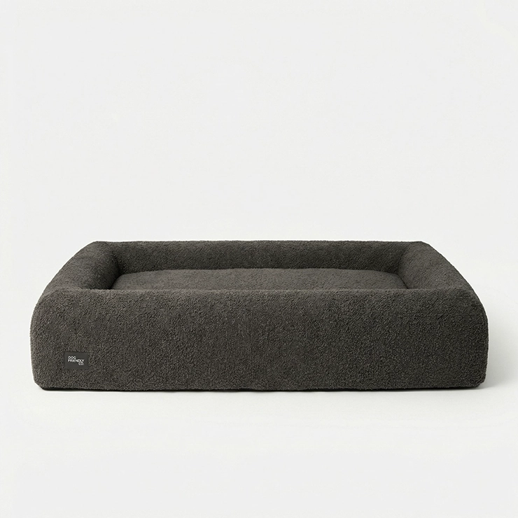 Bouclé Bed Replacement Cover - Brown Bouclé