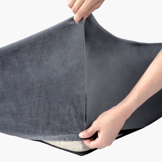 Velvet Easy Fit Hundebettbezug - Anthrazit