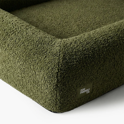 Premium Orthopädisches Memoryschaum Hundebett - Beige (Groß)