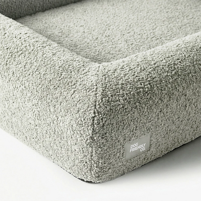 Premium Orthopädisches Memoryschaum Hundebett - Beige (Groß)