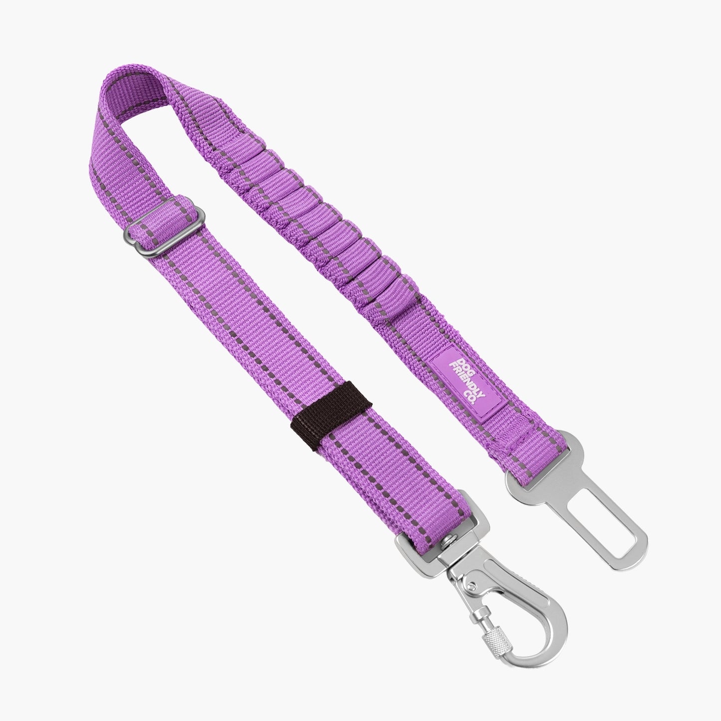 Dog Seat Belt - Purple