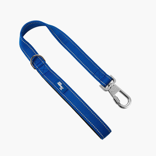 Kurze Trainingshundeleine - Klassisches Blau