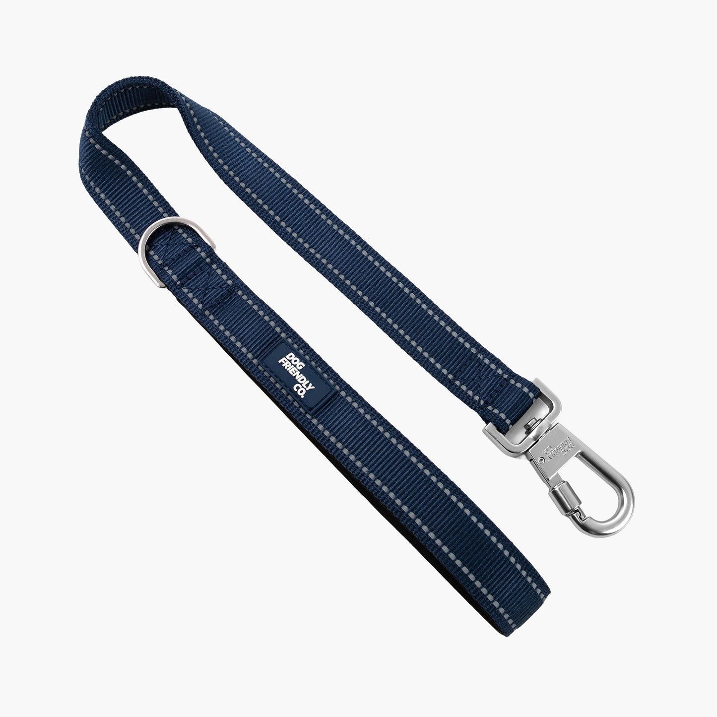 Kurze Trainingshundeleine - Marineblau