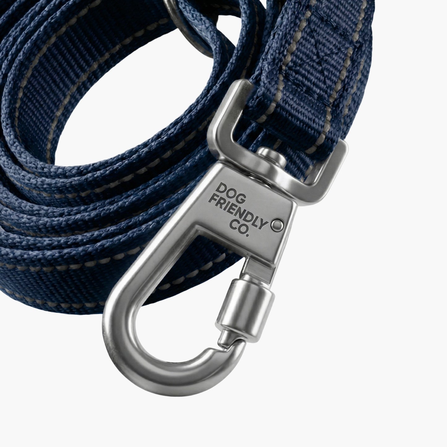 Kurze Trainingshundeleine - Marineblau