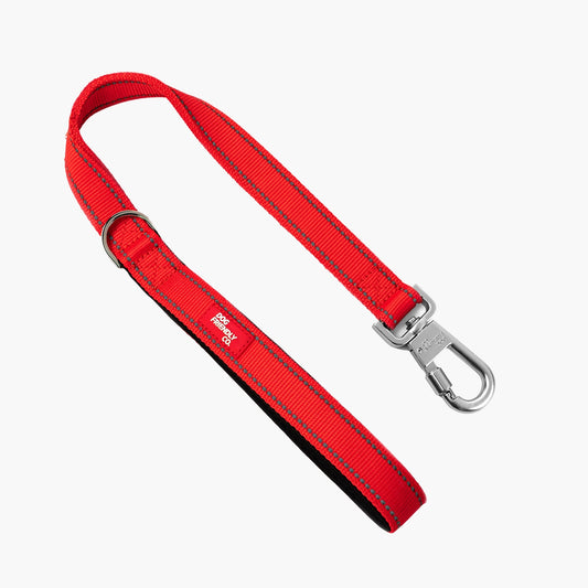 Kurze Trainingshundeleine - Rot