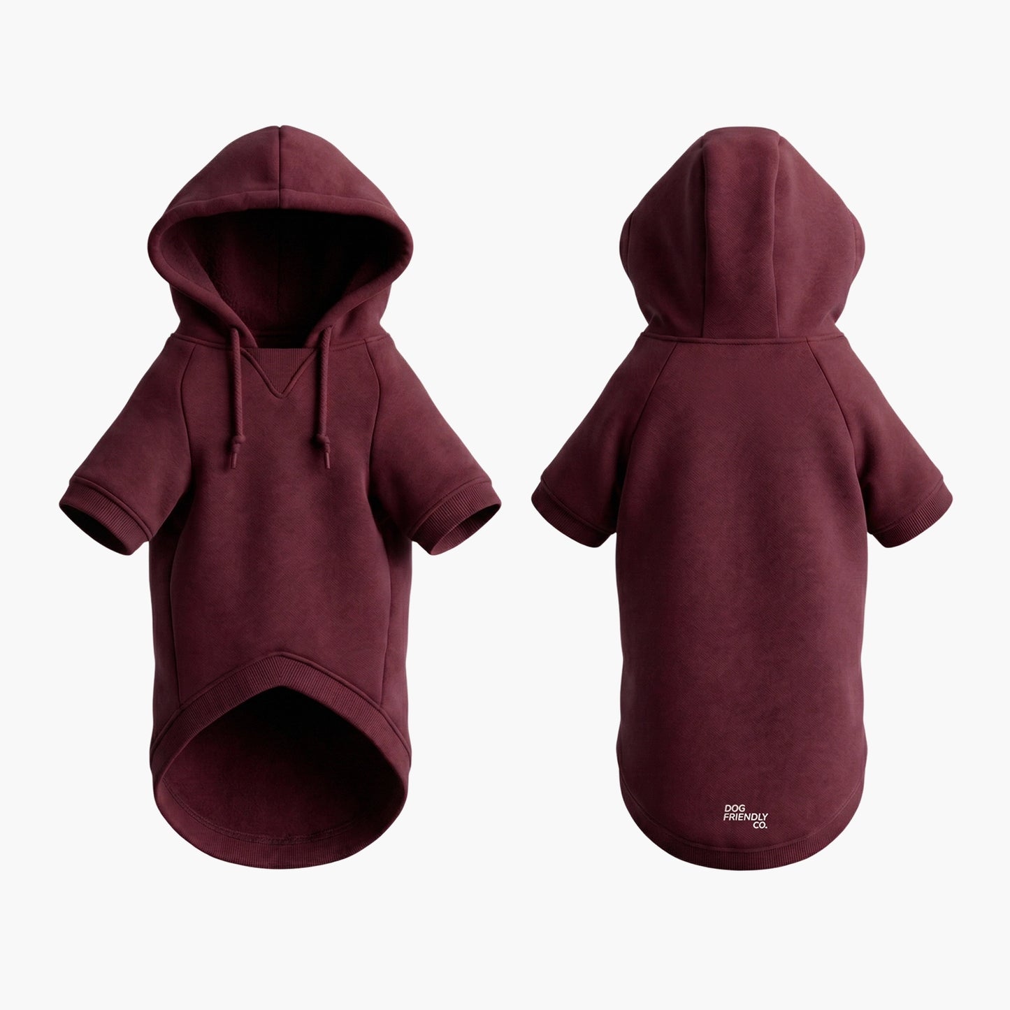 Winter Dog Hoodies - Bordeaux
