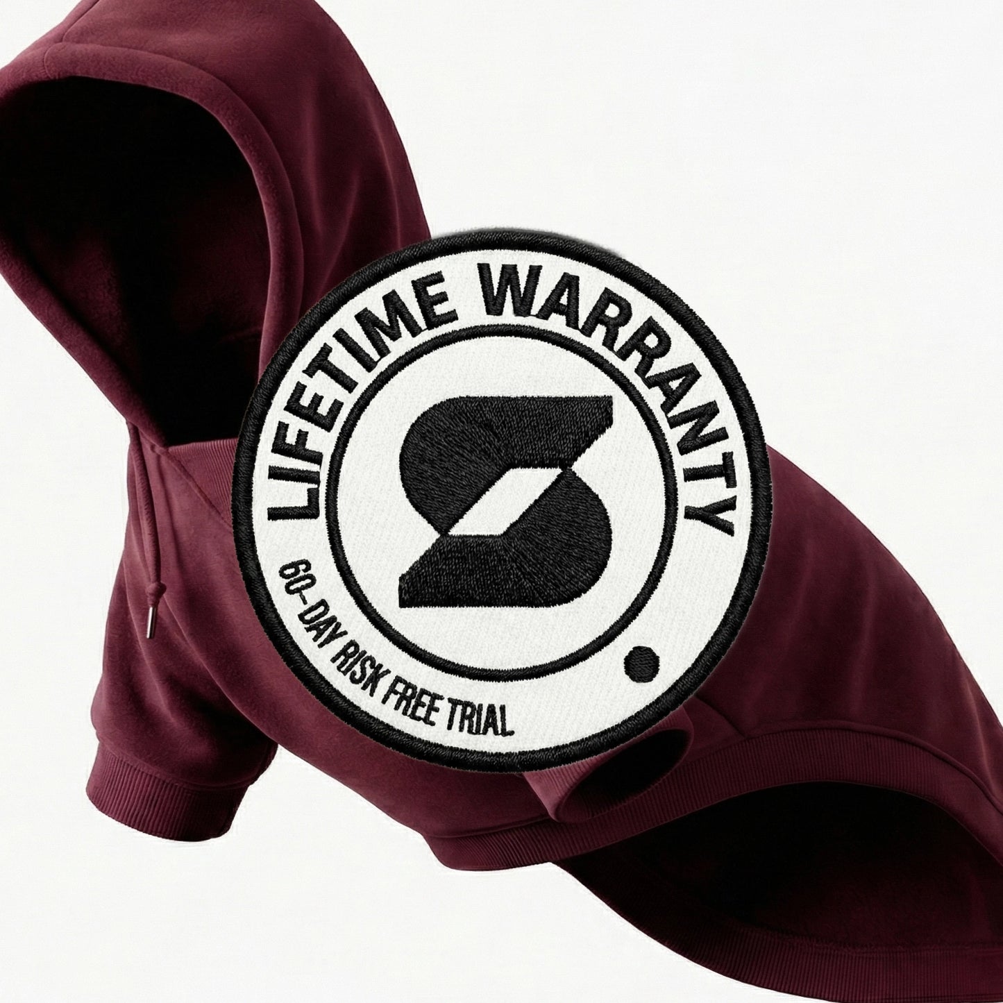 Winter Dog Hoodies - Bordeaux