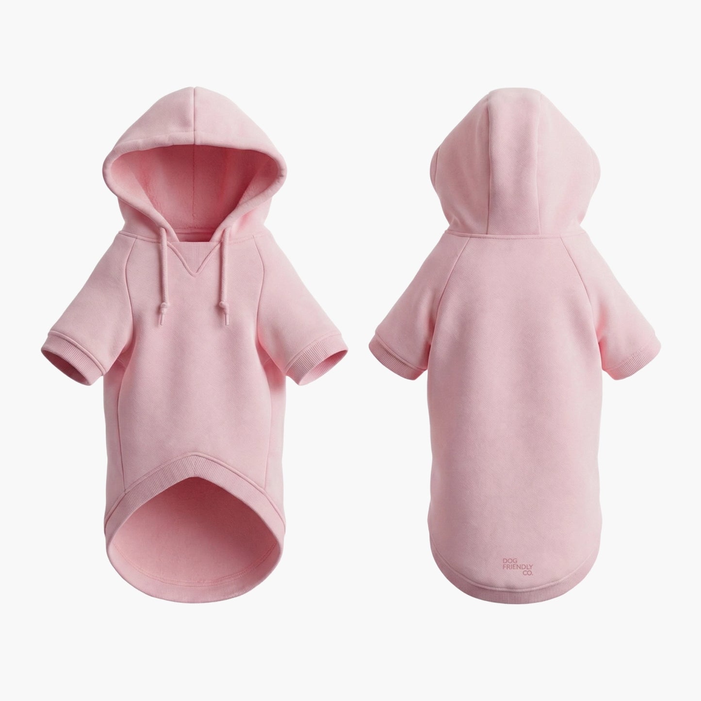 Signature Dog Hoodie - Pink