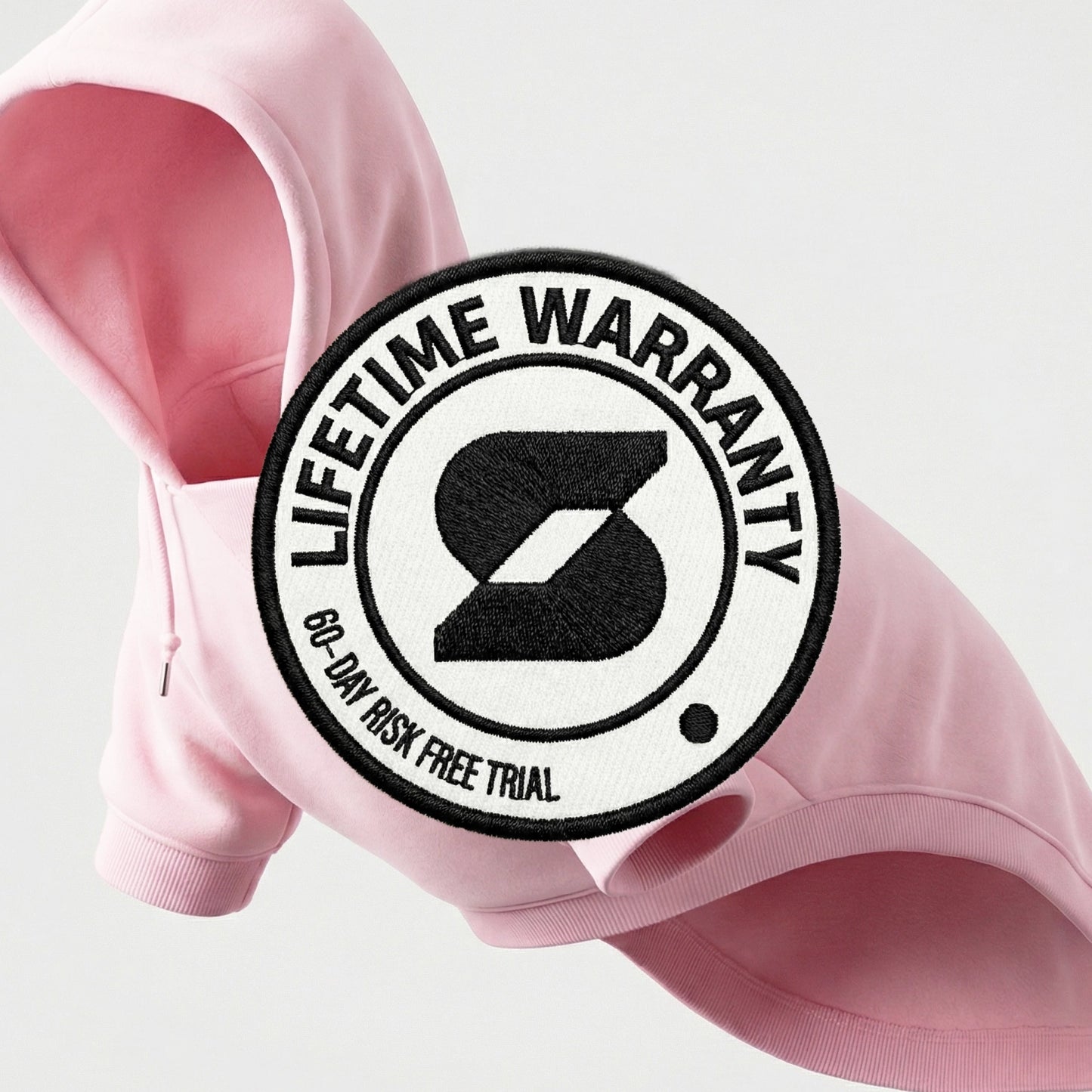 Signature Dog Hoodie - Pink