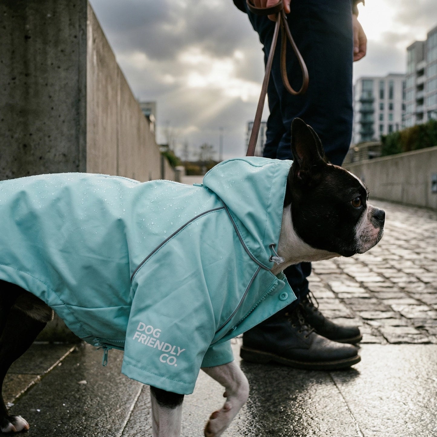 Storm Pro Regenmantel - Himmelblau
