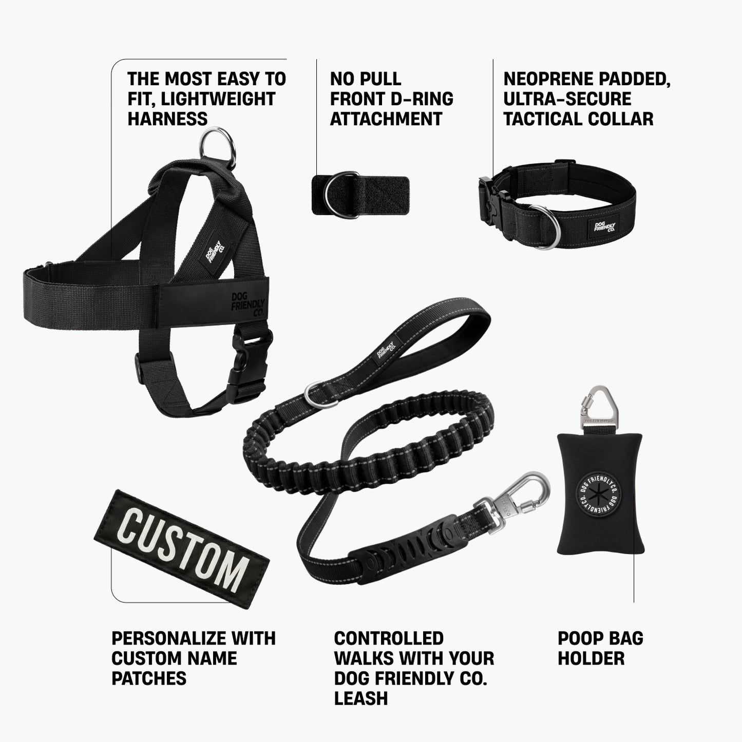 Ultimatives Anti-Zug Bundle - Schwarz