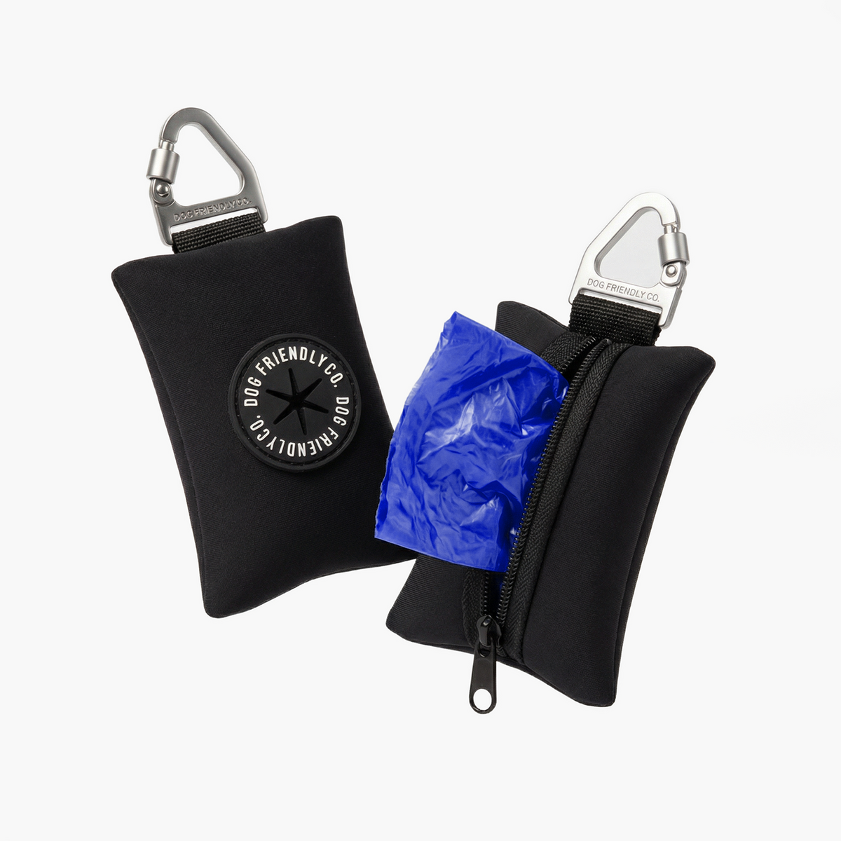 Black Poop Bag Holder