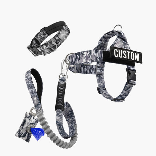 Ultimatives Anti-Zug Bundle - Grauer Tarnmuster