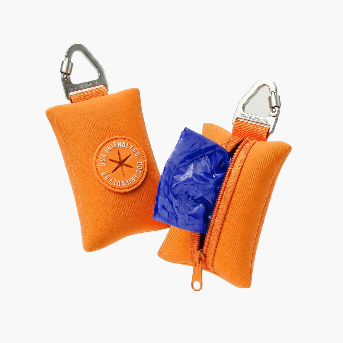 Orange Poop Bag Holder
