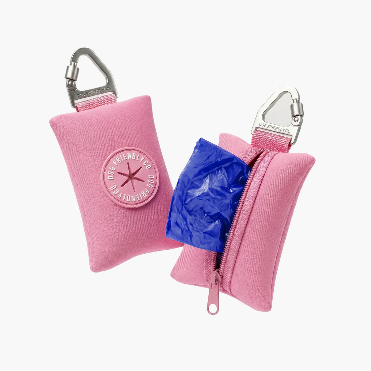 Pink Poop Bag Holder