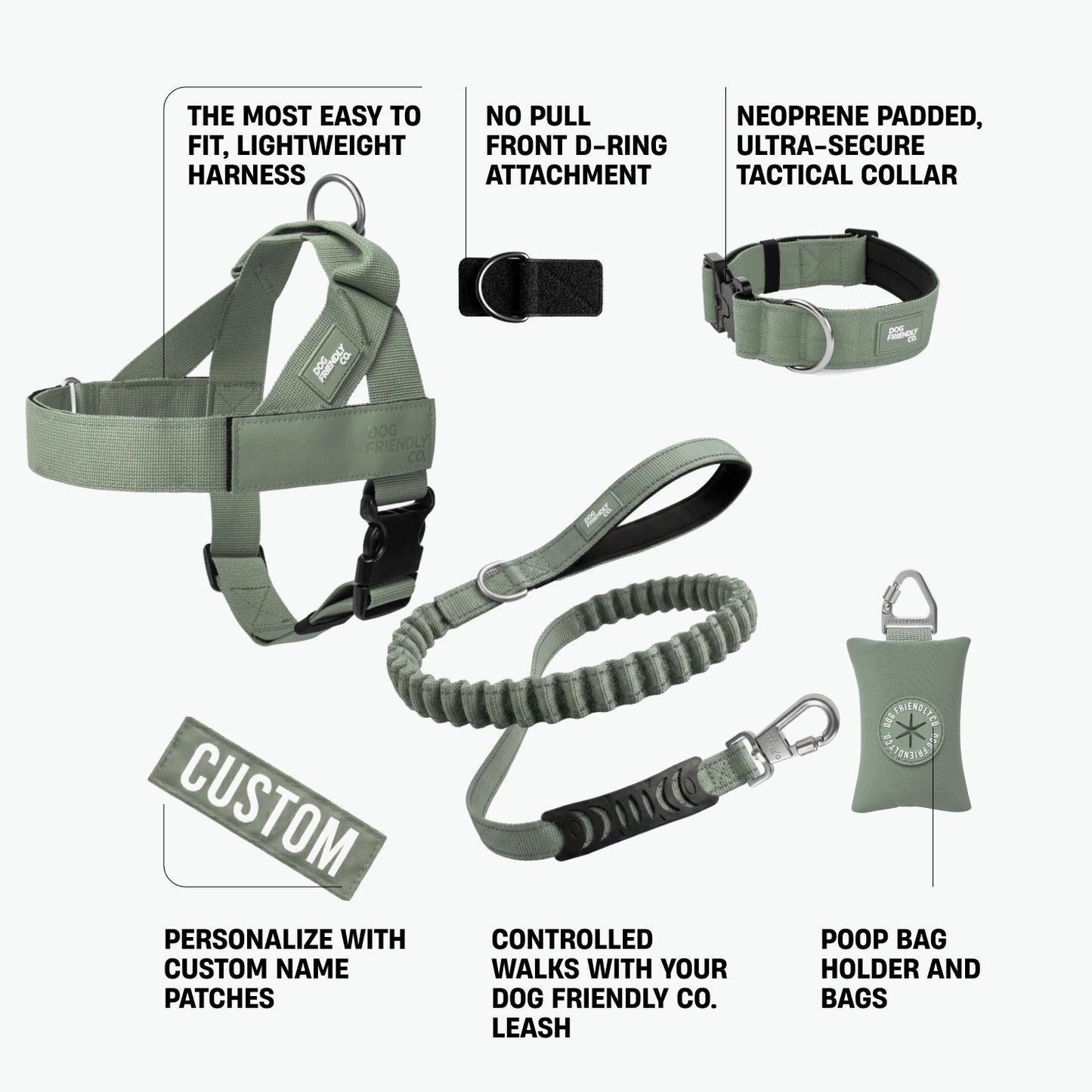 Ultimatives Anti-Zug Bundle - Khaki