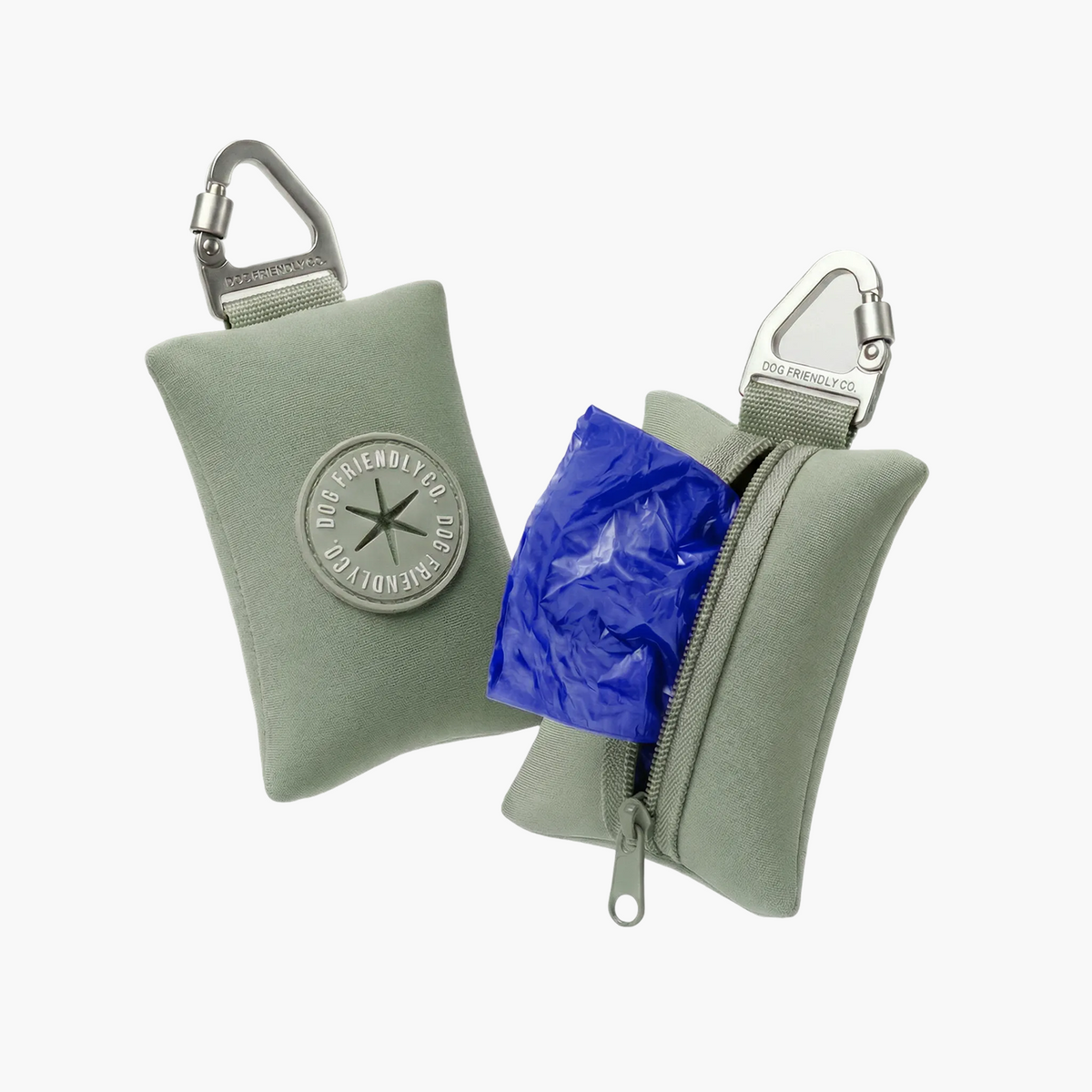 Khaki Poop Bag Holder