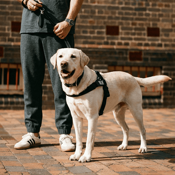 Hundegeschirr - Schwarz