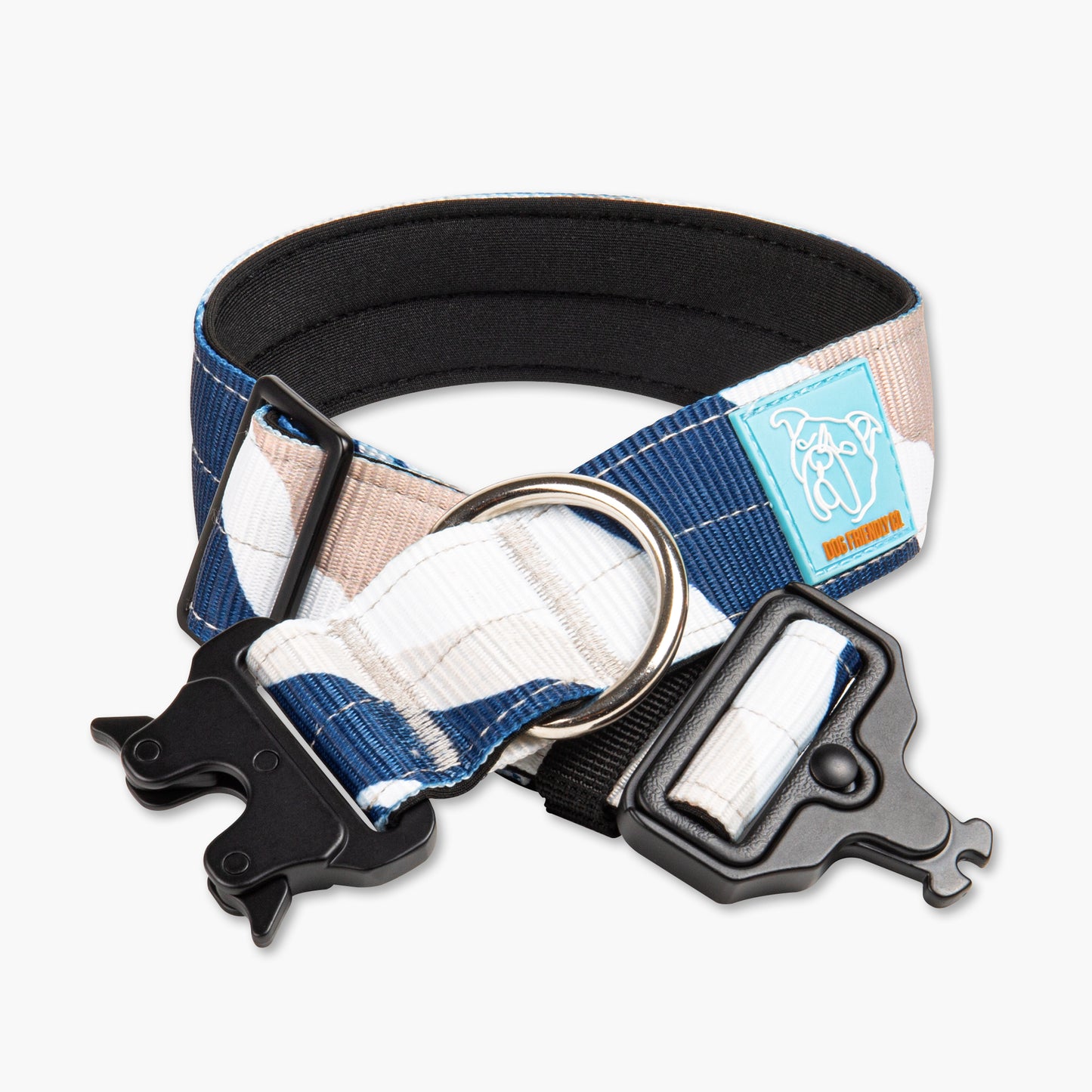 Taktisches Hundehalsband - Walk#001 Marineblau