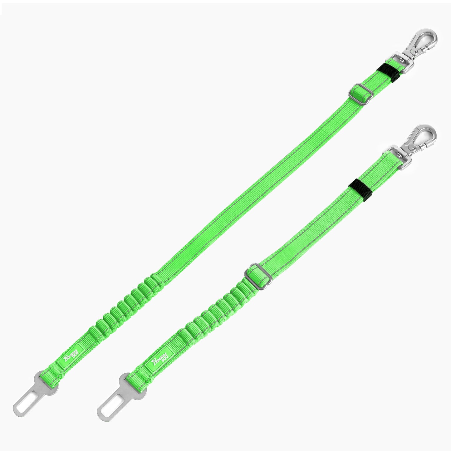 Hundesitzgurt - Neon Grün