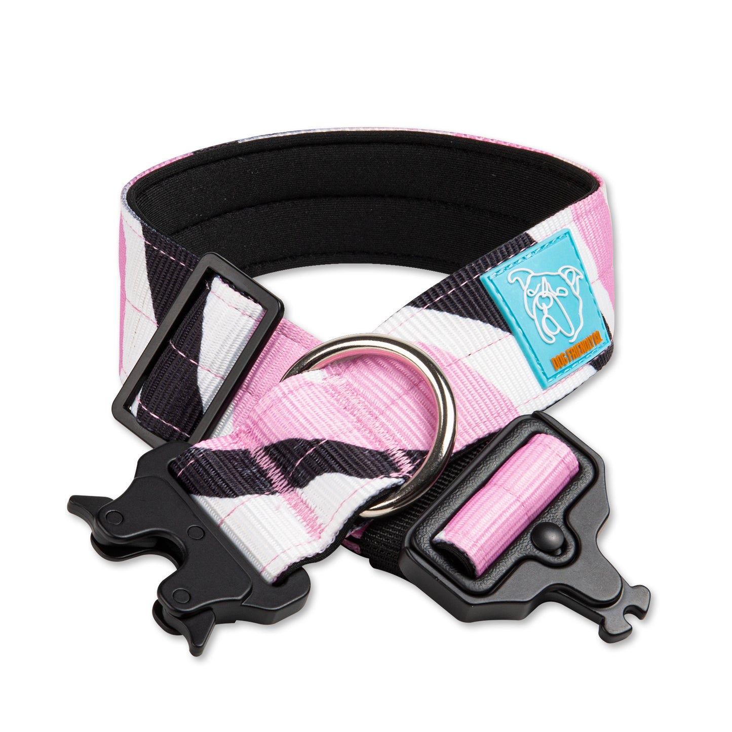 Taktisches Hundehalsband - Walk#001 Rosa