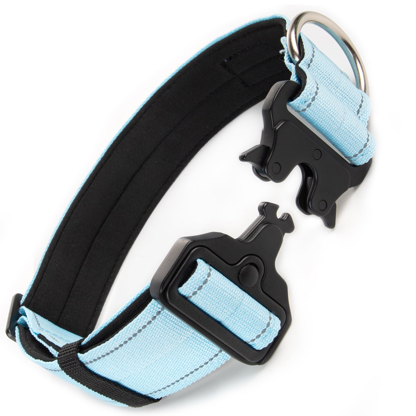 Taktisches Hundehalsband - Himmelblau